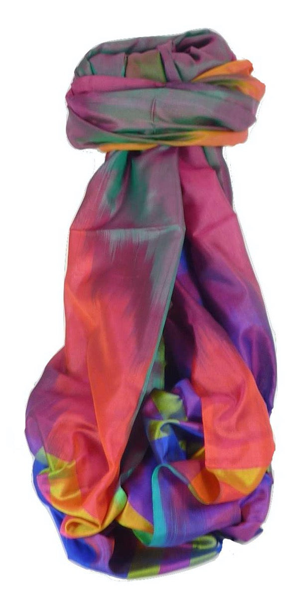 Varanasi Ekal Foulard de Soie Masood 6 Gamme Heritage par Pashmina & Silk