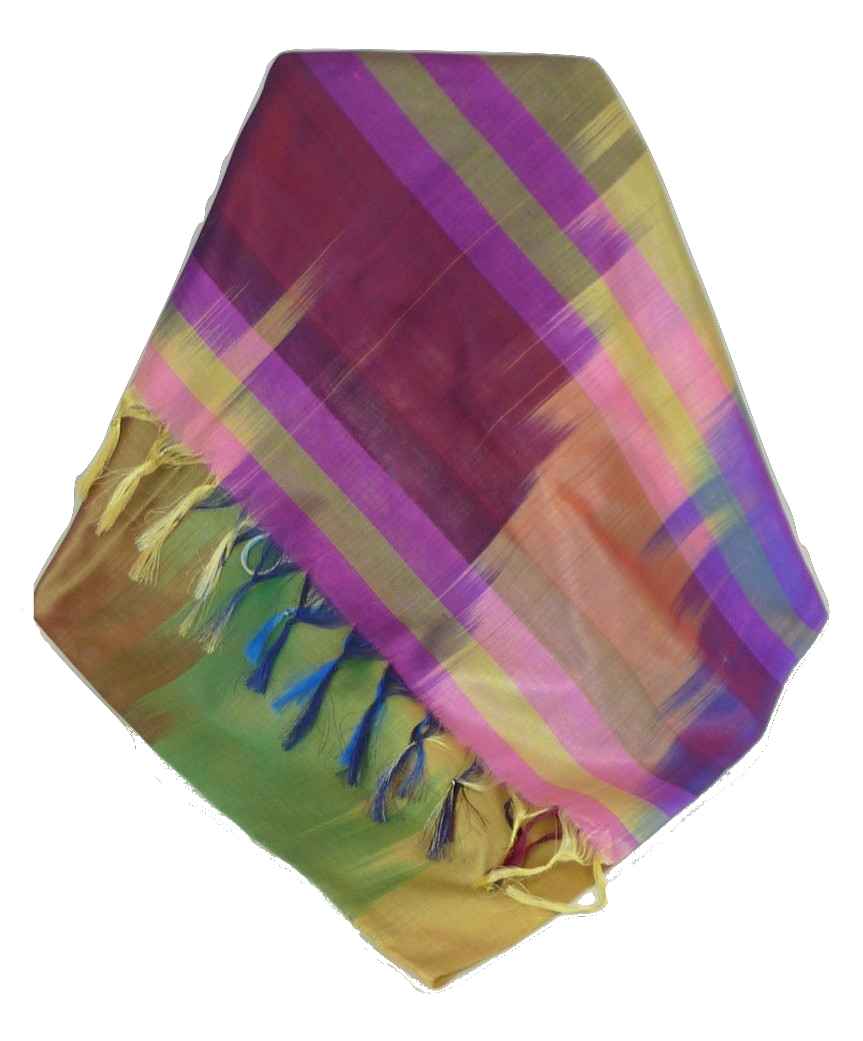 Varanasi Ekal Foulard de Soie Masood 7 Gamme Heritage par Pashmina & Silk
