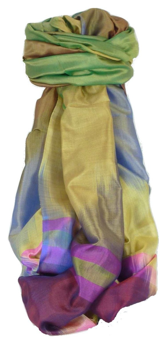 Varanasi Ekal Foulard de Soie Masood 7 Gamme Heritage par Pashmina & Silk