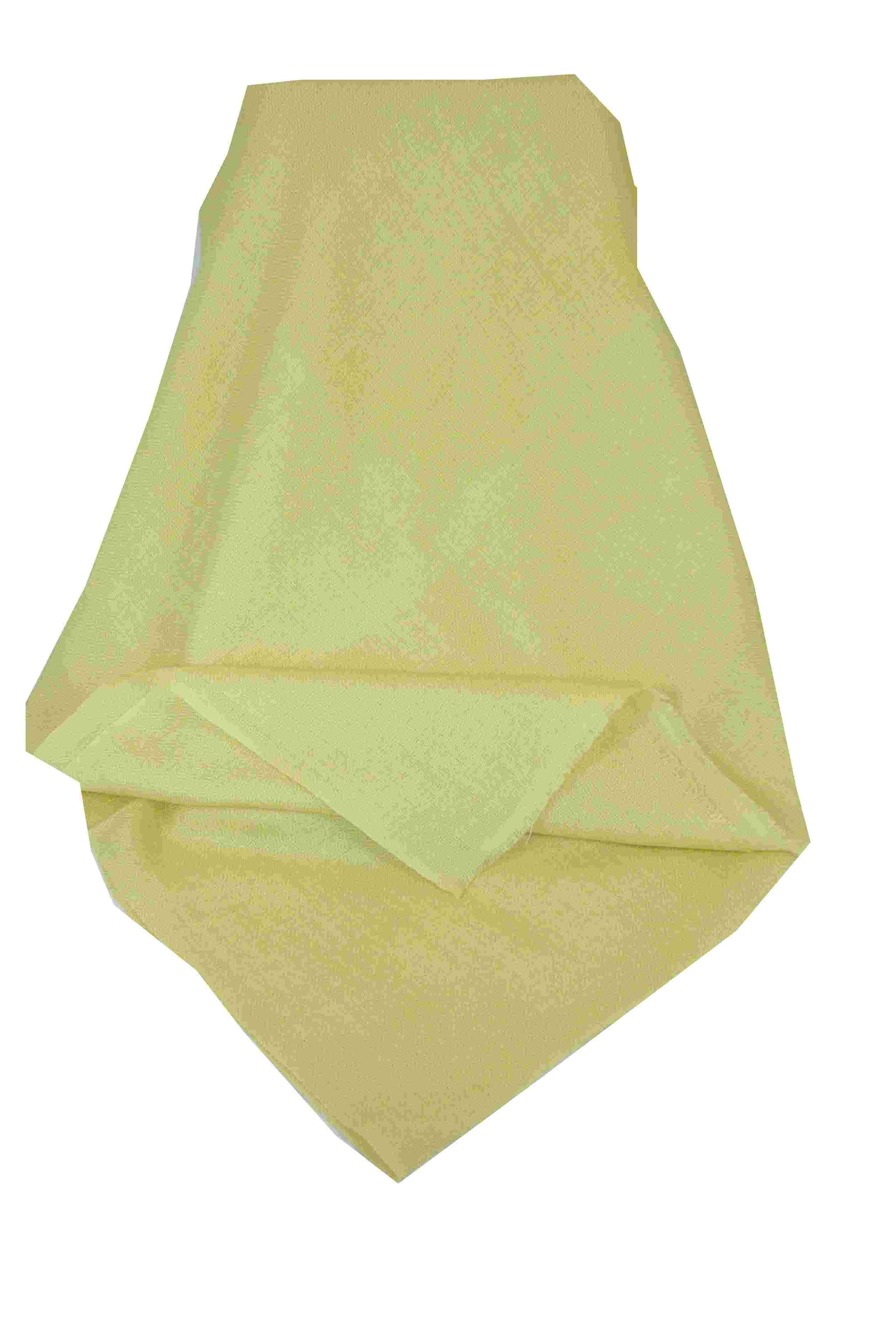 Fine Cashmere Scarf Karakoram Birds-Eye Weave Jonquil by Pashmina & Silk