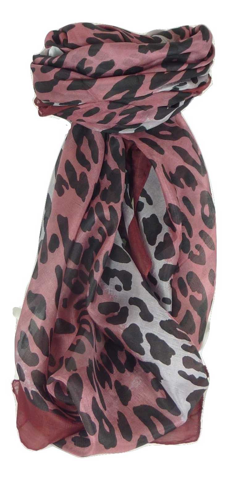 Mulberry Silk Contemporary Square Scarf Vansdar Wine by Pashmina & Silk