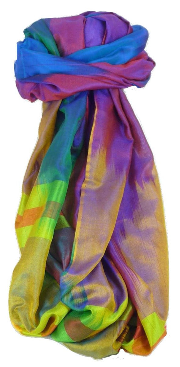 Varanasi Ekal Foulard de Soie Masood 10 Gamme Heritage par Pashmina & Silk