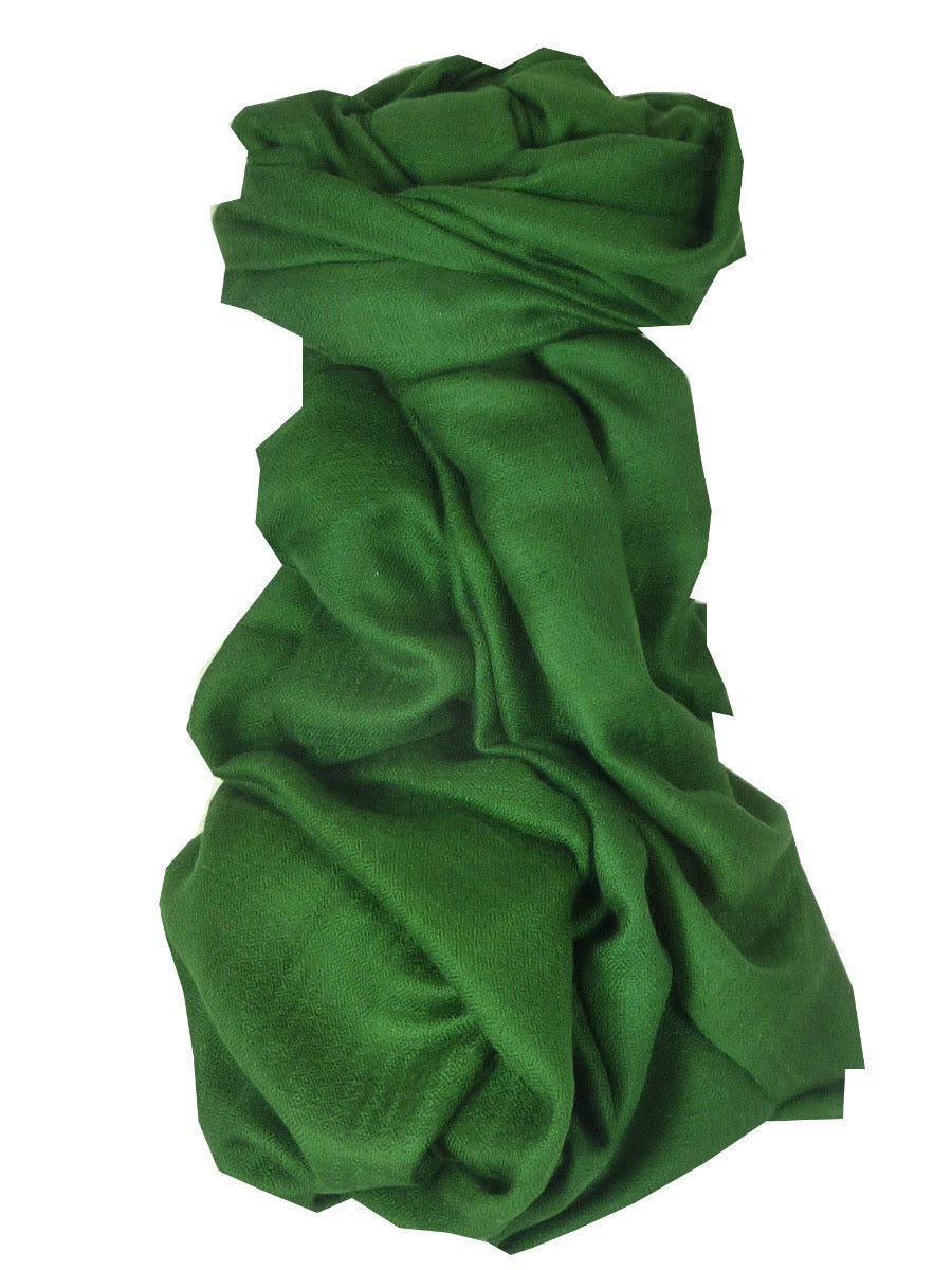 Pashtoosh Scialle Cashmere di Lusso Emerald di Pashmina & Silk