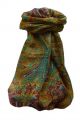 Mulberry Silk Traditional Long Scarf  Yaar Chestnut by Pashmina & Silk