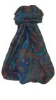 Jamawar Premium Silk Stole Pattern 4869 by Pashmina & Silk