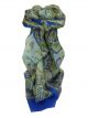 Mulberry Silk Traditional Long Scarf Safia Blue by Pashmina & Silk