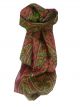 Mulberry Silk Traditional Long Scarf Lexi Red by Pashmina & Silk