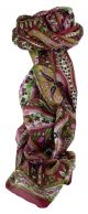 Mulberry Silk Traditional Long Scarf Giani Red by Pashmina & Silk
