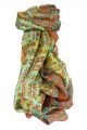 Mulberry Silk Traditional Long Scarf Chenab Copper by Pashmina & Silk