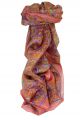 Mulberry Silk Traditional Long Scarf Chenab Blush by Pashmina & Silk