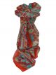 Mulberry Silk Traditional Long Scarf Dana Red by Pashmina & Silk