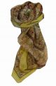 Mulberry Silk Traditional Square Scarf Farrin Primrose by Pashmina & Silk