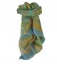 Mulberry Silk Traditional Square Scarf Firoza Grey by Pashmina & Silk