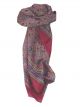 Mulberry Silk Traditional Square Scarf Abbe Pink by Pashmina & Silk