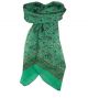 Mulberry Silk Traditional Square Scarf Abbe Green by Pashmina & Silk