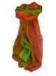 Mulberry Silk Hand Dyed Long Scarf Prasad Rainbow Palette from Pashmina & Silk
