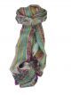 Mulberry Silk Traditional Long Scarf Tulisa Violet by Pashmina & Silk