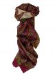 Mulberry Silk Traditional Long Scarf Alampur Red by Pashmina & Silk