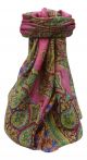 Mulberry Silk Traditional Square Scarf Obi Rose by Pashmina & Silk