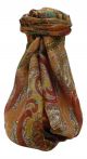 Mulberry Silk Traditional Long Scarf Shipra Copper by Pashmina & Silk