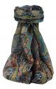 Mulberry Silk Traditional Long Scarf Ramsej Copper by Pashmina & Silk