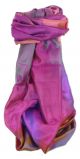 Varanasi Premium Silk Long Scarf 2609 GIFT BOX WRAPPED by Pashmina & Silk