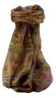 Mulberry Silk Traditional Long Scarf Cauver Copper by Pashmina & Silk