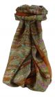 Mulberry Silk Traditional Long Scarf Gosthani Copper by Pashmina & Silk