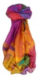 Varanasi Ekal Premium Silk Long Scarf Heritage Range Batra 1 by Pashmina & Silk