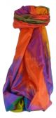 Varanasi Premium Silk Long Scarf 4329 GIFT BOX WRAPPED by Pashmina & Silk