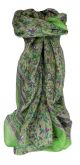 Mulberry Silk Traditional Square Scarf Ulla Fern by Pashmina & Silk