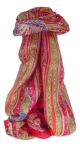 Mulberry Silk Traditional Long Scarf Johal Rose by Pashmina & Silk