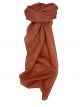 Mulberry Silk Hand Dyed Square Scarf Umber from Pashmina & Silk
