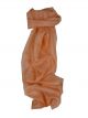 Mulberry Silk Hand Dyed Long Scarf Apricot from Pashmina & Silk