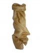 Mulberry Silk Hand Dyed Long Scarf Latte from Pashmina & Silk