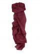 Mulberry Silk Hand Dyed Long Scarf Plum from Pashmina & Silk