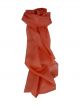 Mulberry Silk Hand Dyed Long Scarf Watermelon from Pashmina & Silk