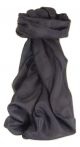 Mens Mulberry Silk Hand Dyed Long Scarf Dark Blue from Pashmina & Silk