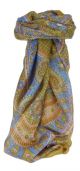 Mulberry Silk Classic Square Scarf Ushma Umber by Pashmina & Silk
