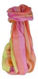 Mulberry Silk Classic Long Scarf Arore Rainbow Palette by Pashmina & Silk