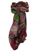 Mulberry Silk Classic Square Scarf Indore Red by Pashmina & Silk