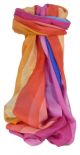 Mulberry Silk Classic Long Scarf Dhar Rainbow Palette by Pashmina & Silk
