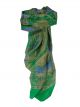 Mulberry Silk Classic Square Scarf Harisa Green by Pashmina & Silk