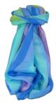Mulberry Silk Classic Long Scarf Manohar Rainbow Palette by Pashmina & Silk