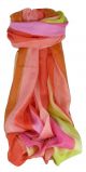 Mulberry Silk Classic Long Scarf Shashtri Rainbow Palette by Pashmina & Silk