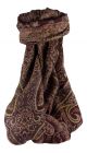Muffler Scarf 1543 in Fine Pashmina Wool Heritage Range by Pashmina & Silk