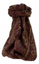 Muffler Scarf 3493 in Fine Pashmina Wool from the Heritage Range by Pashmina & Silk
