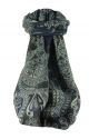 Muffler Scarf 4193 in Fine Pashmina Wool from the Heritage Range by Pashmina & Silk