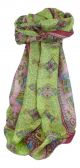 Classic Paisley Long Scarf Mulberry Silk Golla Hibiscus by Pashmina & Silk