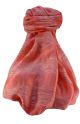 Vietnamese Pure Silk Long Scarf Van-Canh Peach by Pashmina & Silk





